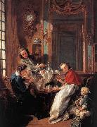 Francois Boucher The Afternoon Meal oil